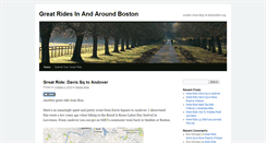 Desktop Screenshot of greatrides.bostonbiker.org