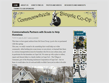 Tablet Screenshot of commonwheels.bostonbiker.org