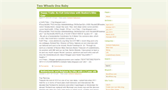 Desktop Screenshot of 2wheels1baby.bostonbiker.org